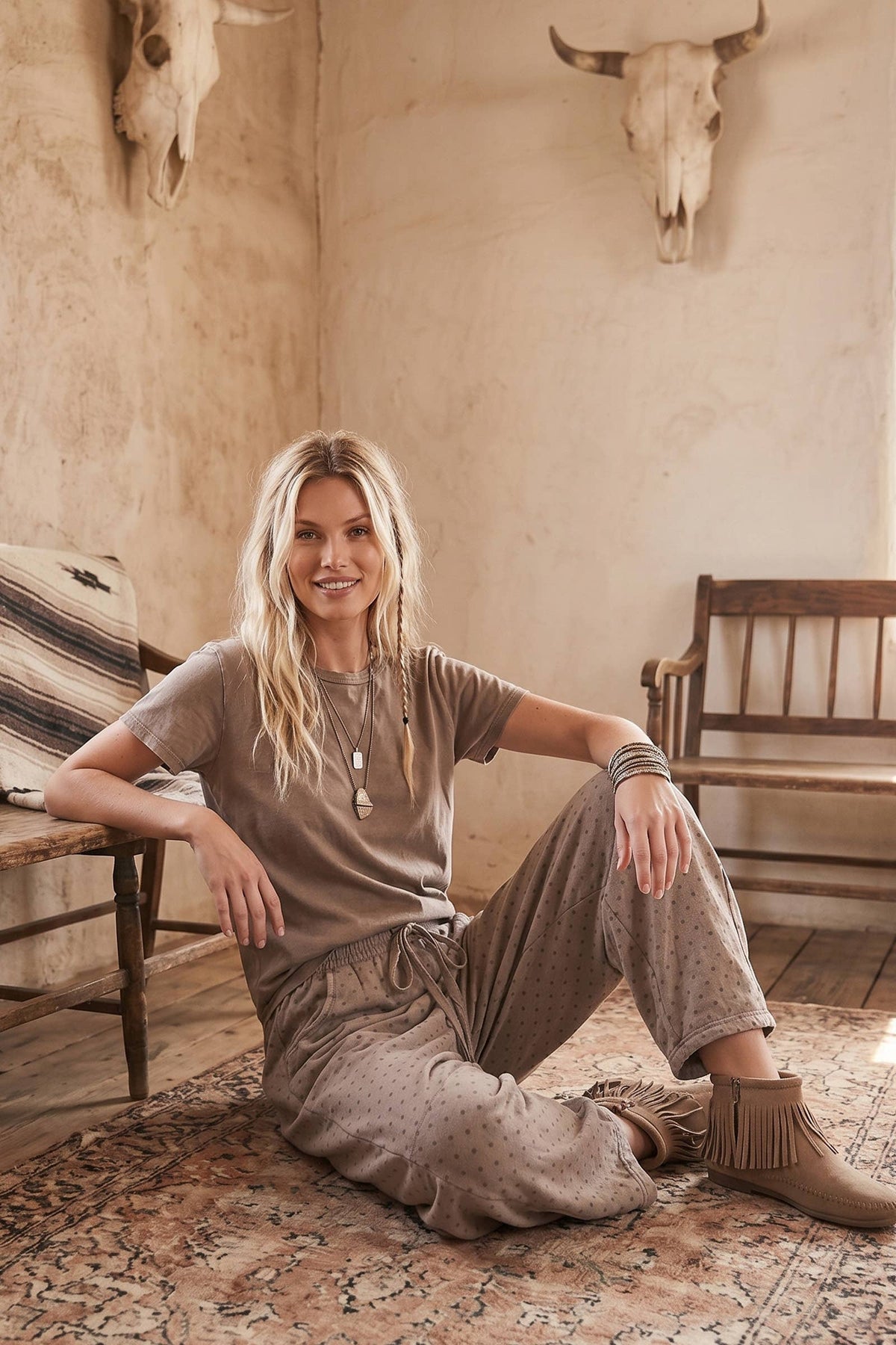 Oversized Barrel Lounge Pants