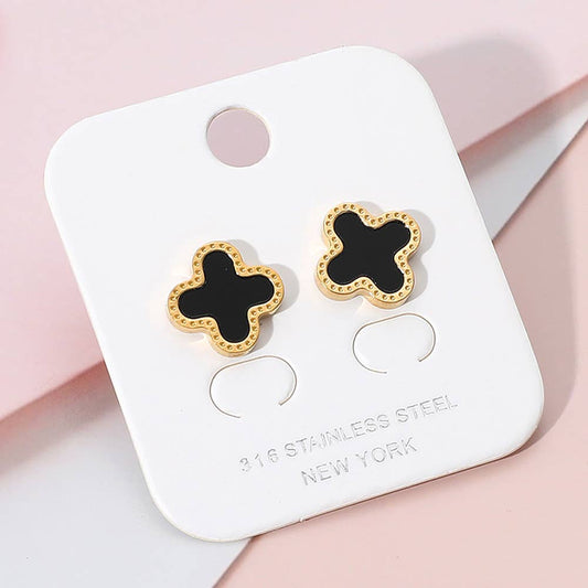 Stone Cluster Studs