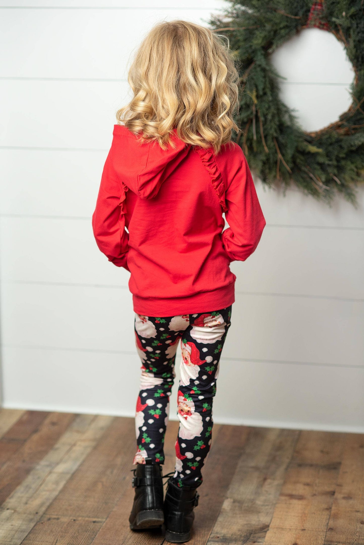 Santa Swag Winter Set- Girls