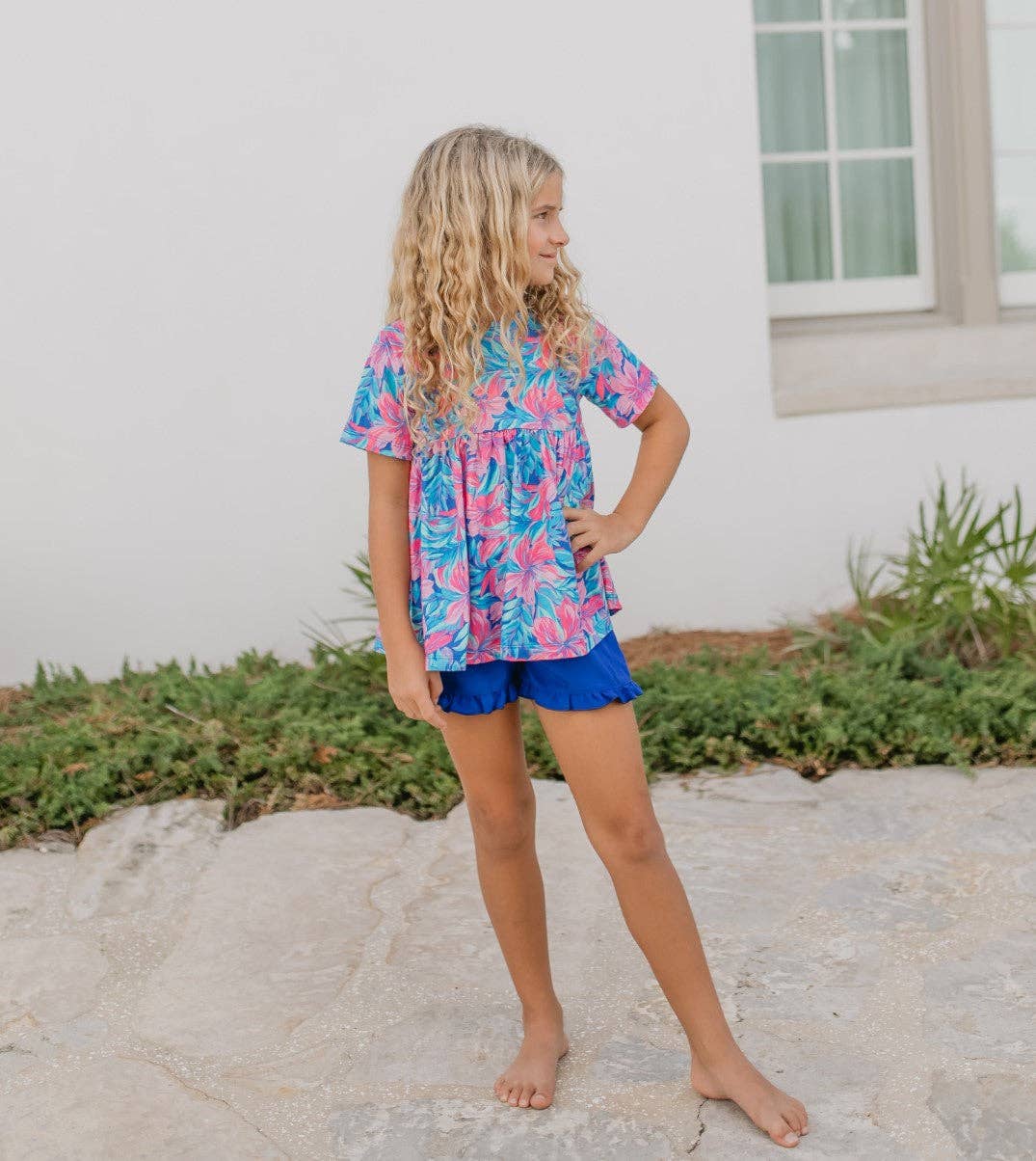 Tropical Ruffle Set