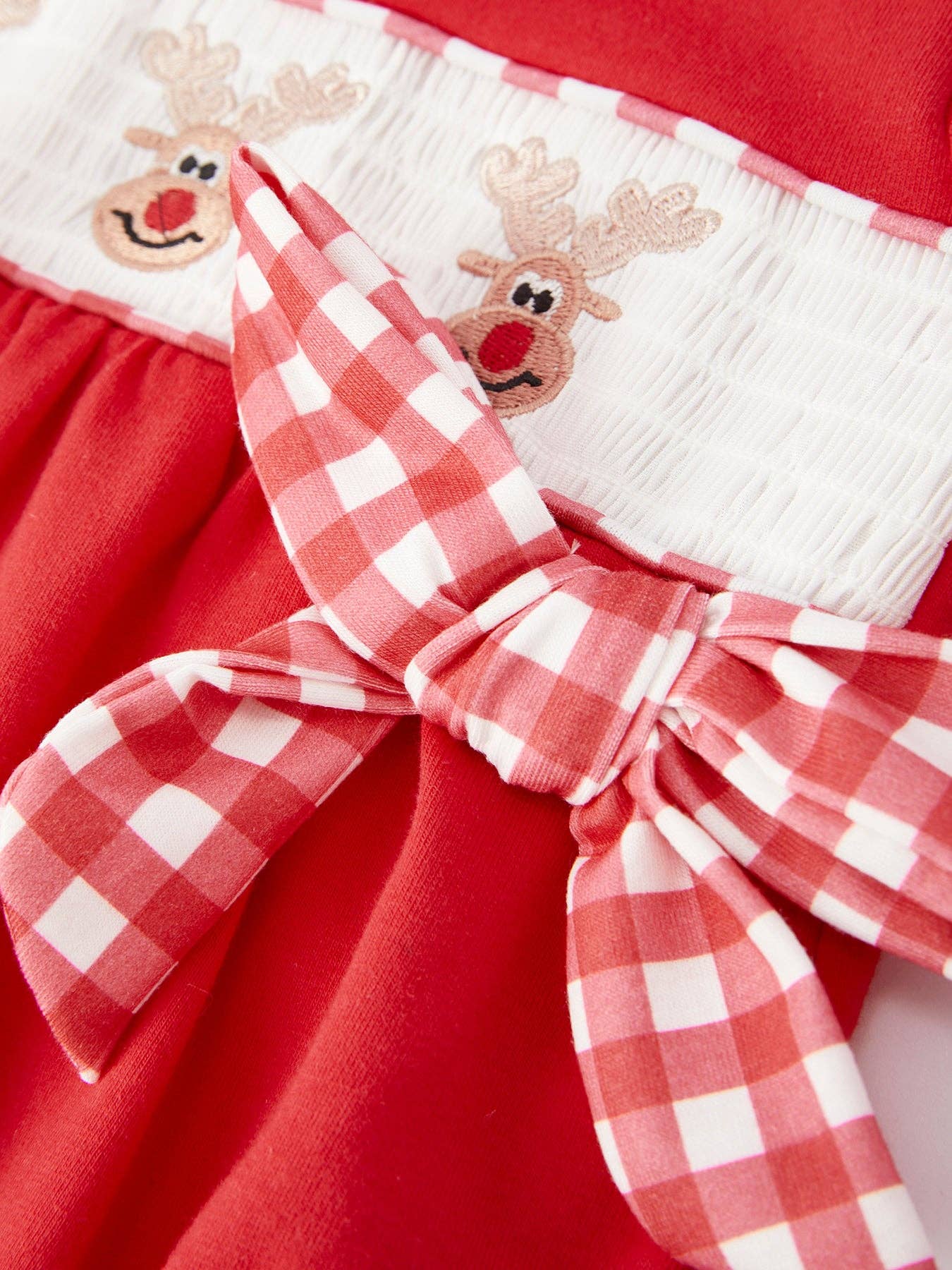 Reindeer Dancer Romper- Infant Girls