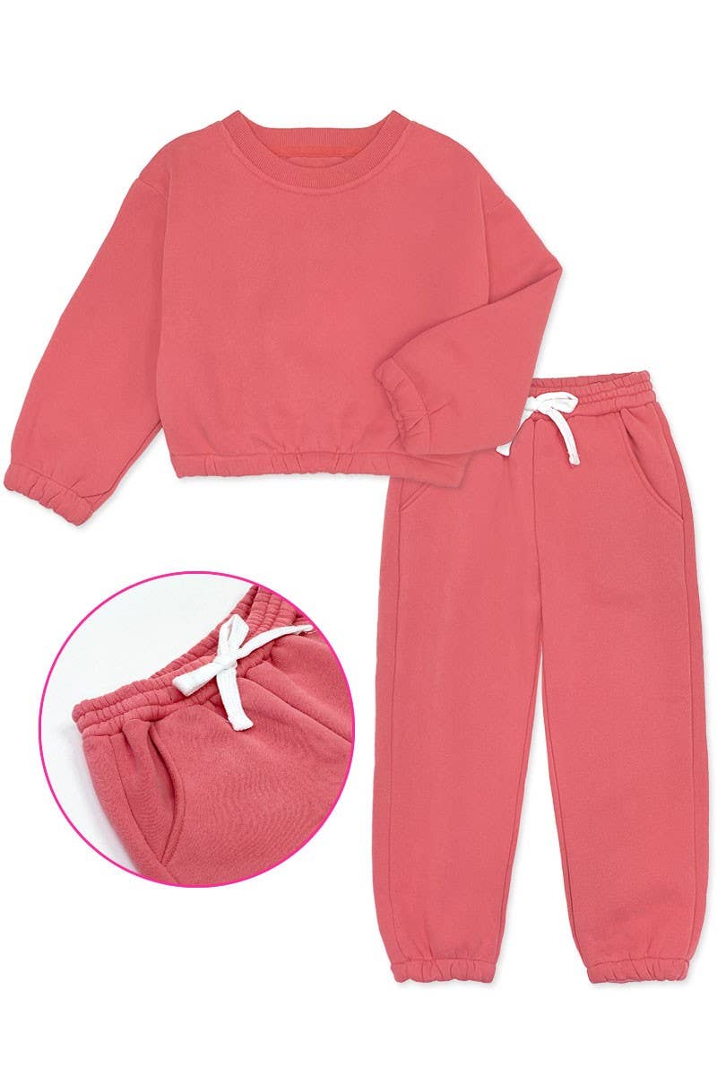 Girl's Sweatsuit Set