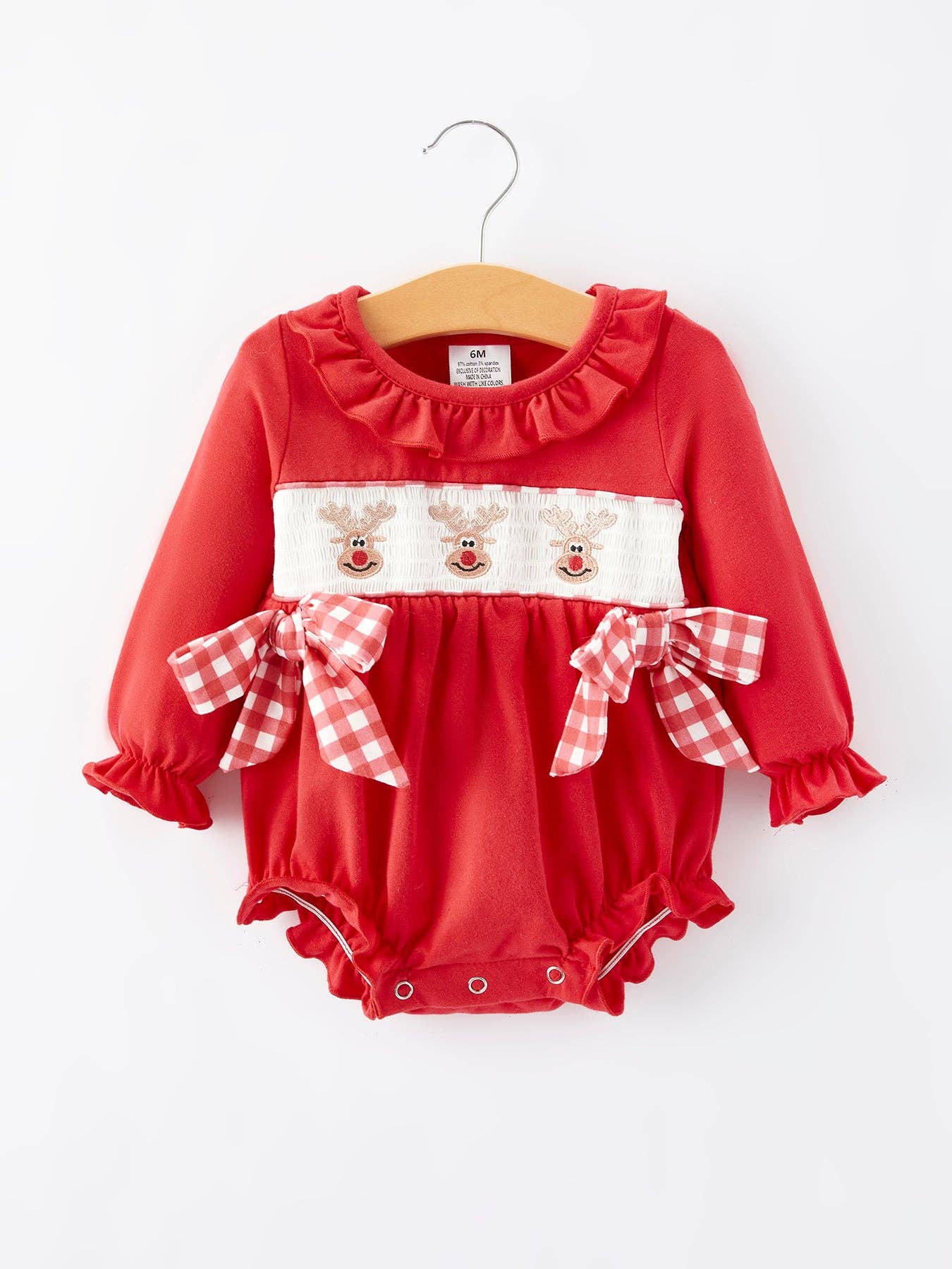 Reindeer Dancer Romper- Infant Girls