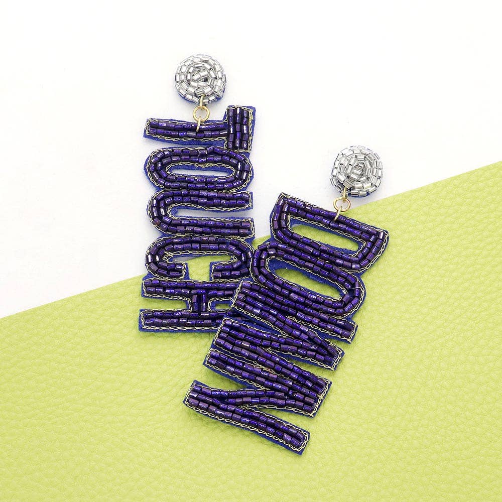 Touch Down Dangle Earrings