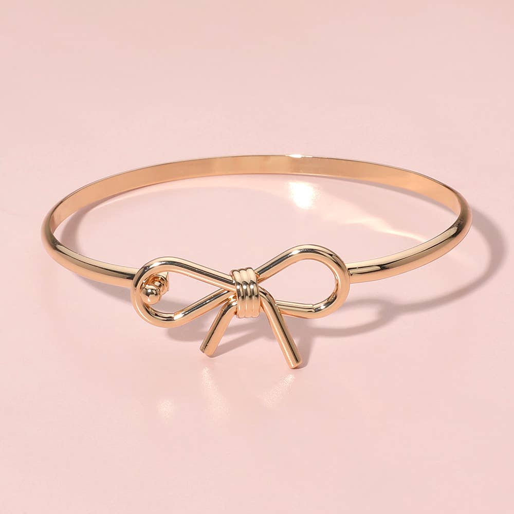 Bow Bangle Bracelet