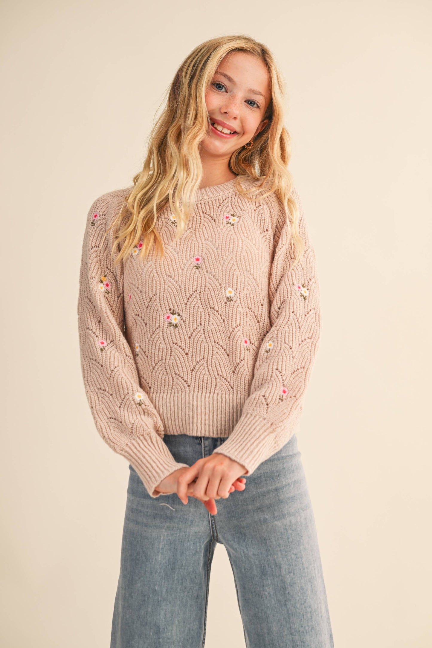 Floral SWEATER