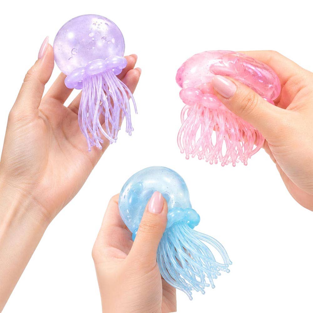 Glitter Jellyfish Squishy