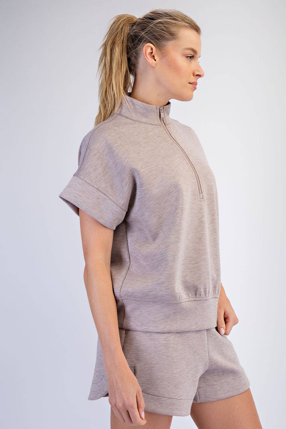 Scuba Quarter Zip Top