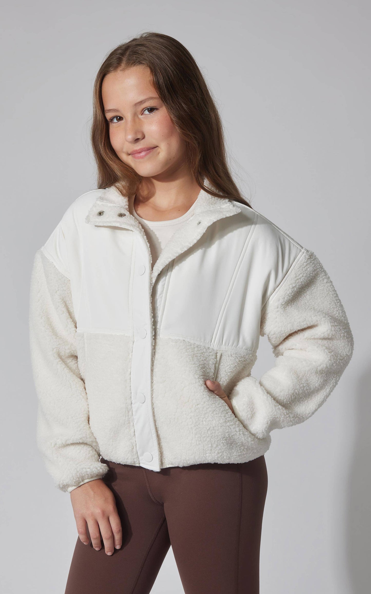 Tween Sherpa Jacket