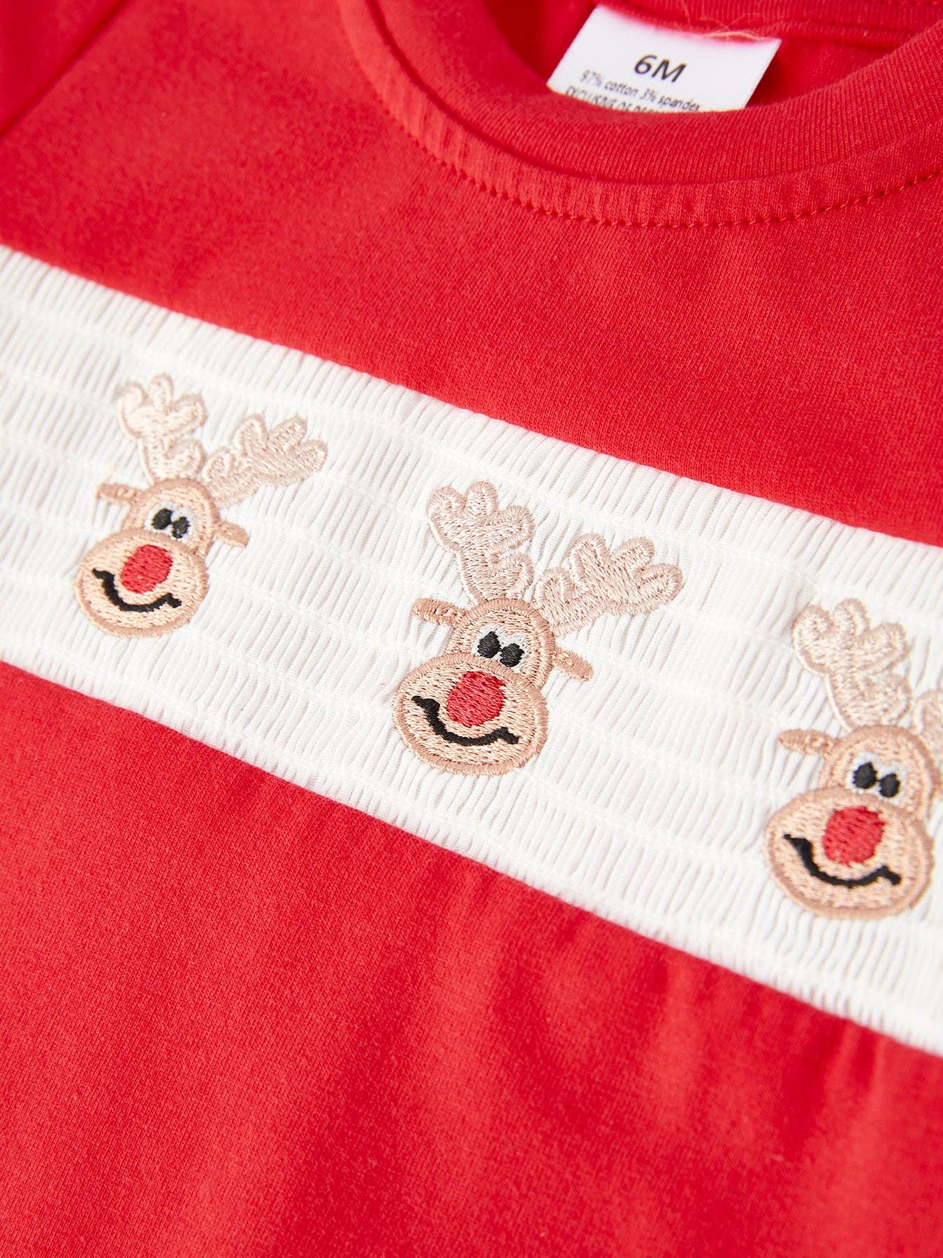 Rudolph Rodeo Romper- Infant Boys