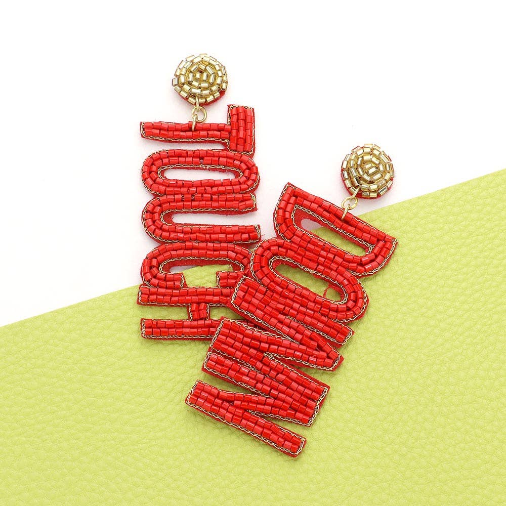 Touch Down Dangle Earrings