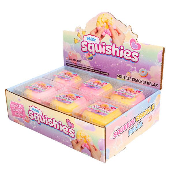 Wax Squishies® Donut Wax Crackle Fidget Clay