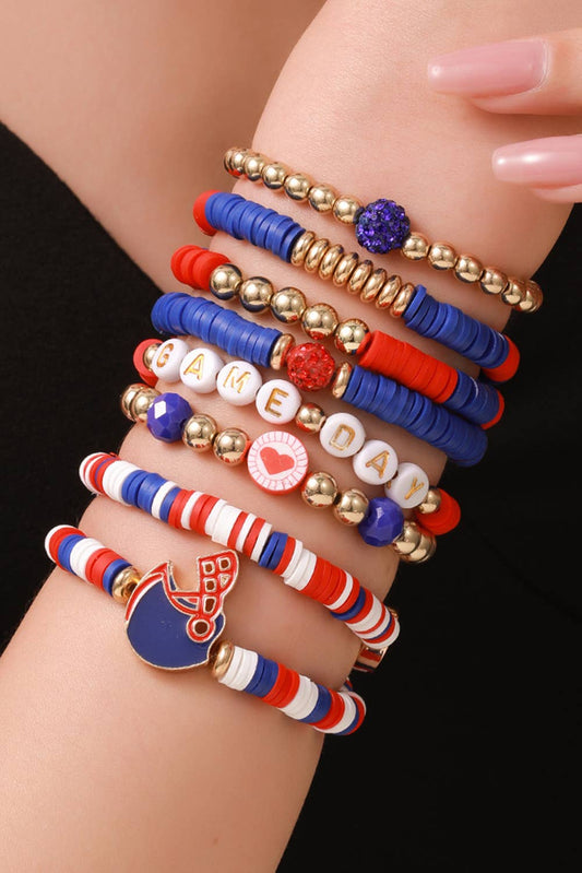 Game Day Bracelet Set- 4 piece
