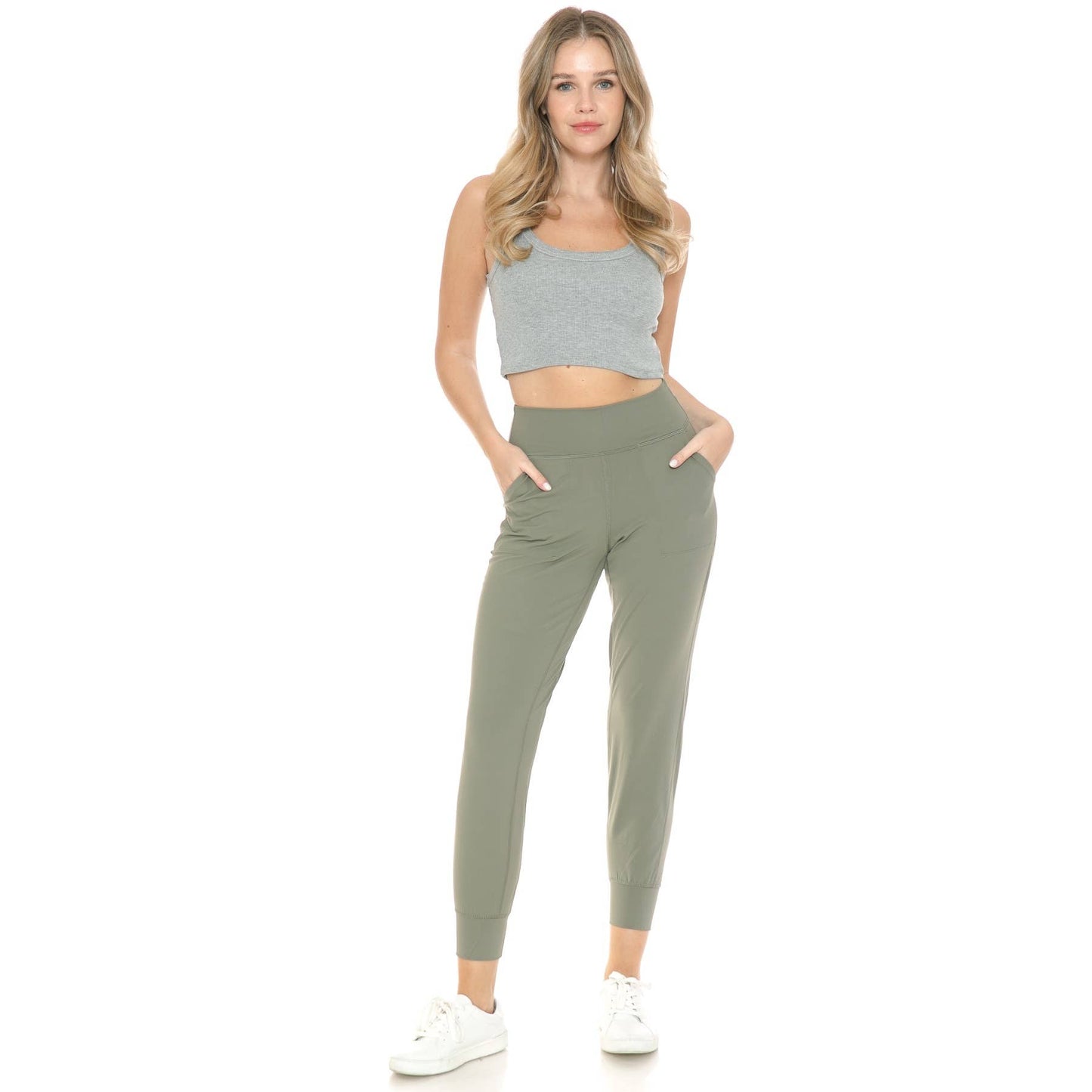 Nylon Slim Fit Joggers