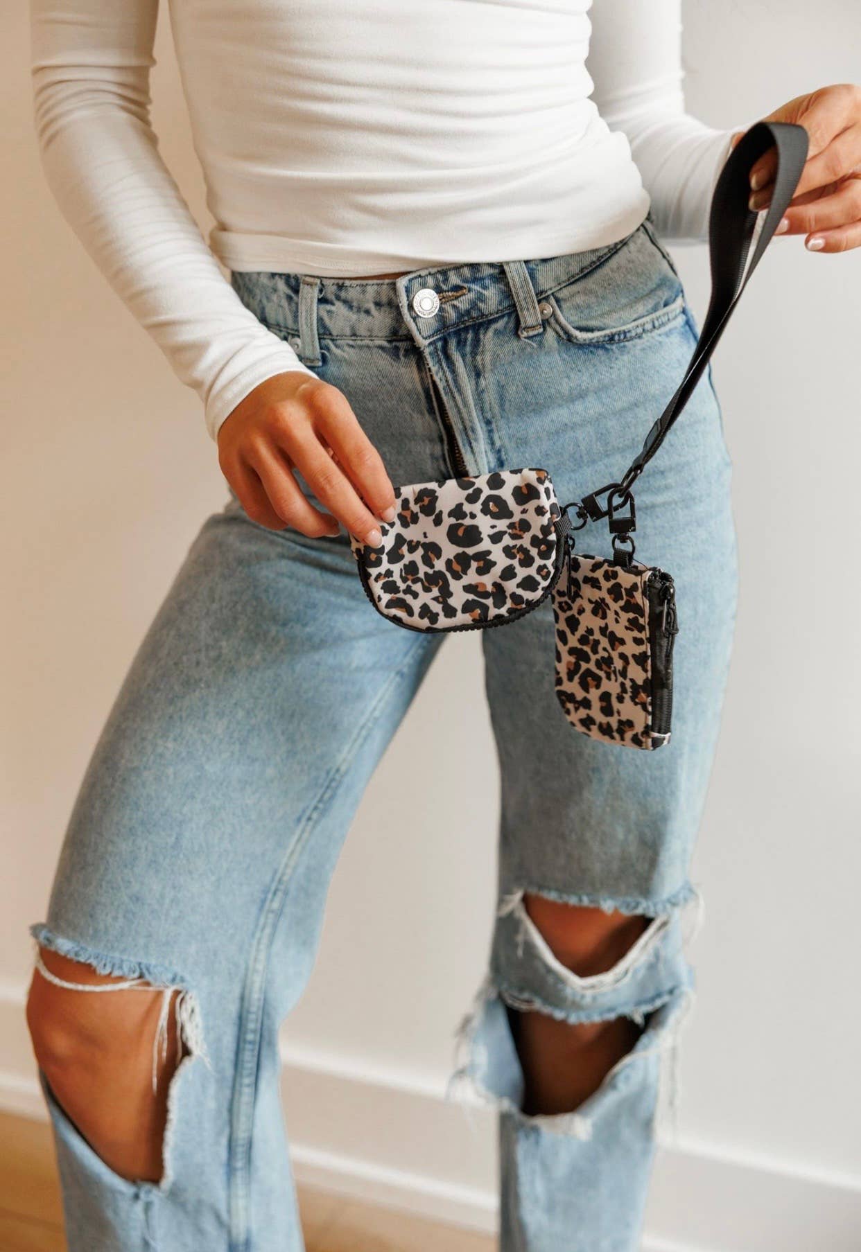 Dual Pouch Wristlet