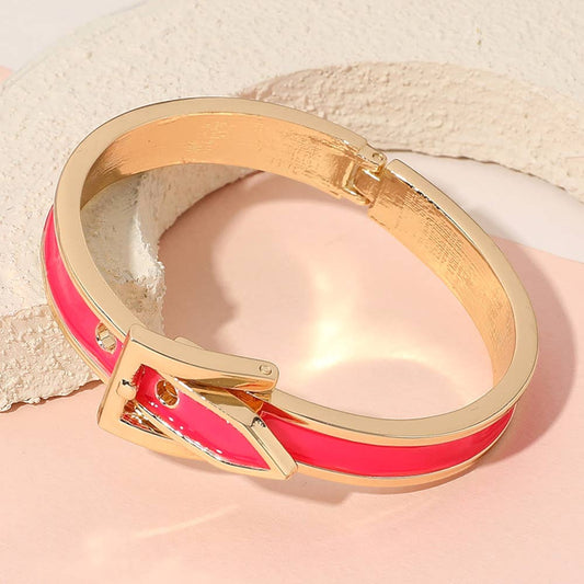 Belt Bangle Bracelet