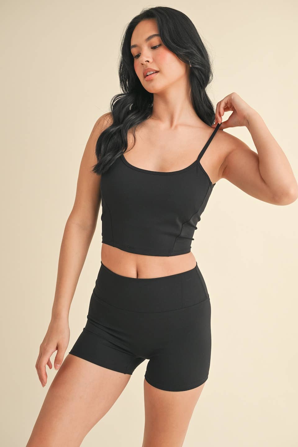 Scoop Neck Crop Top