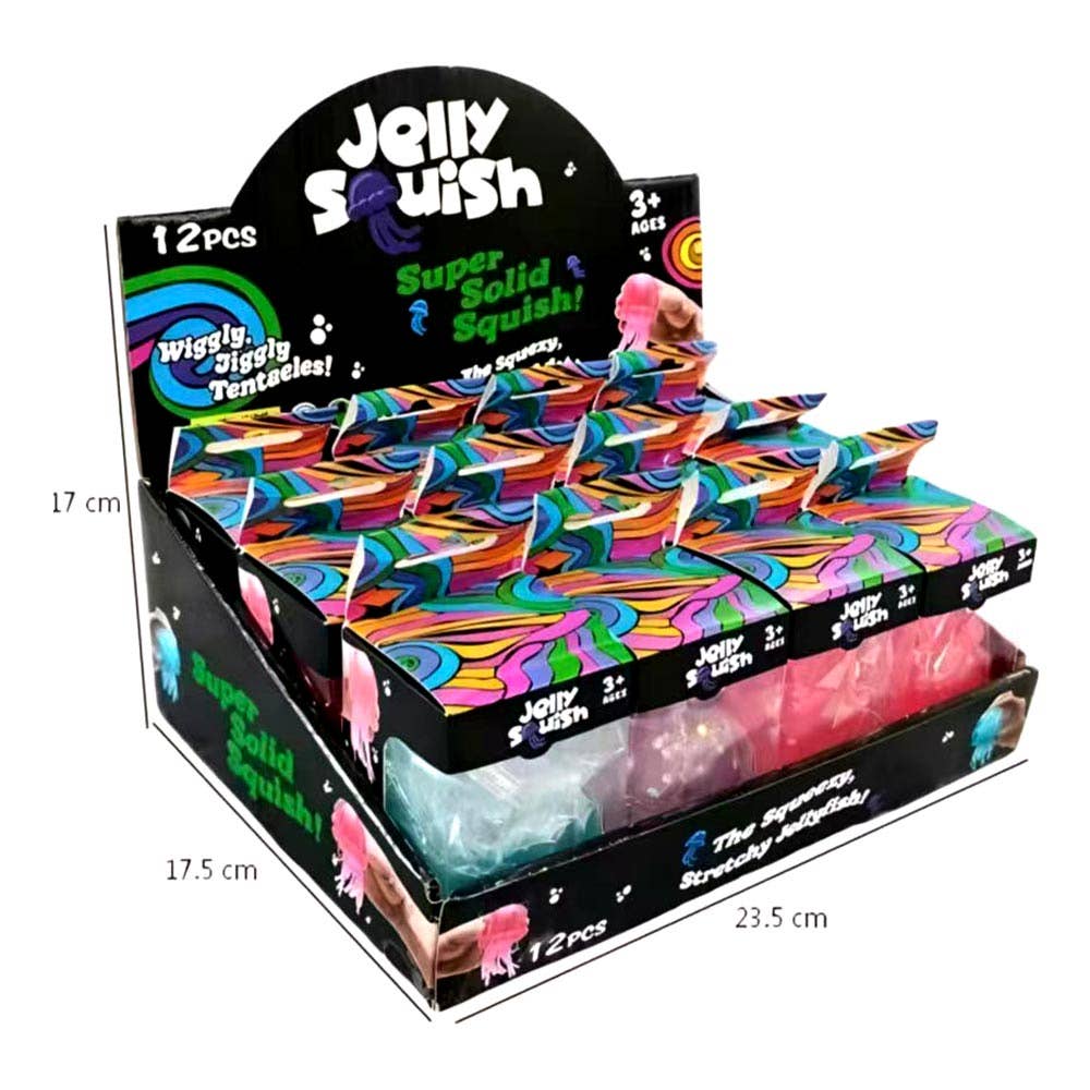 Glitter Jellyfish Squishy