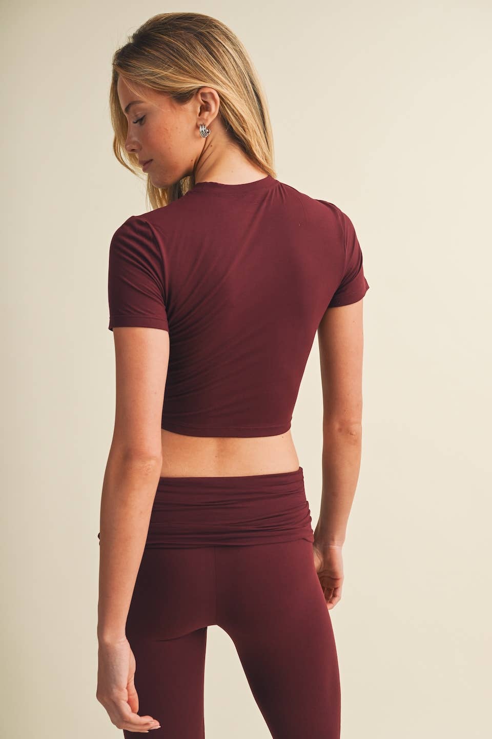 Soft Knit Jersey Crewneck Tee